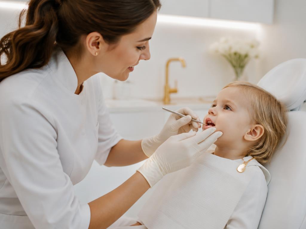 Ilustração representando trauma dental